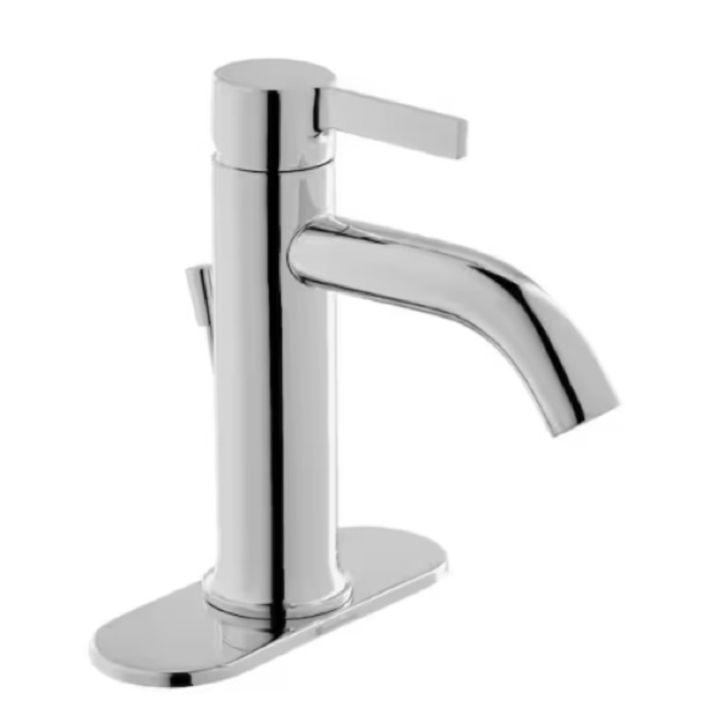 Ryden single hole single-handle bathroom faucet chorme